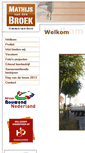 Mobile Screenshot of mathijsvandenbroektimmerwerken.nl